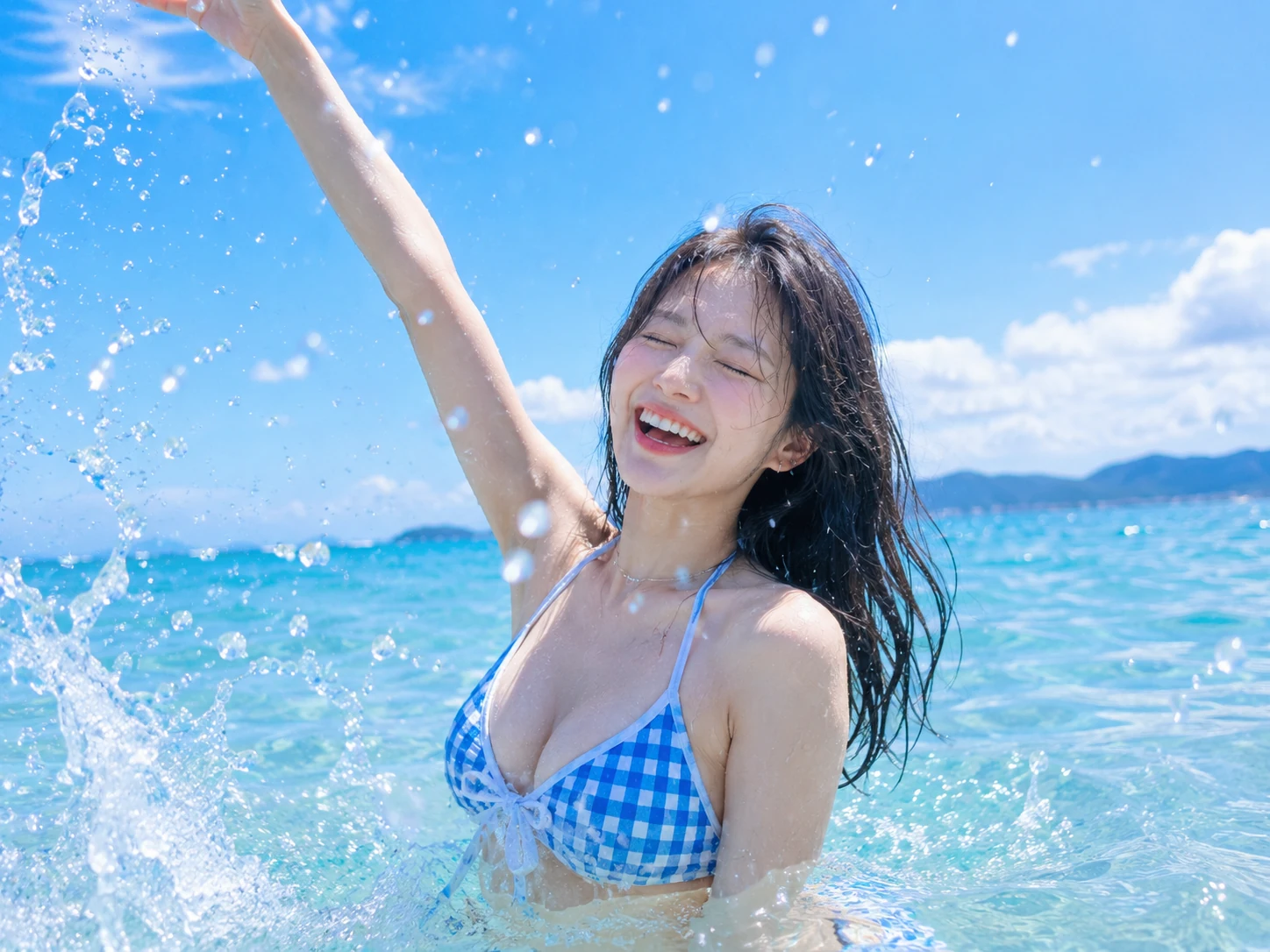 가산노래방 여름 리조트 분위기 이미지