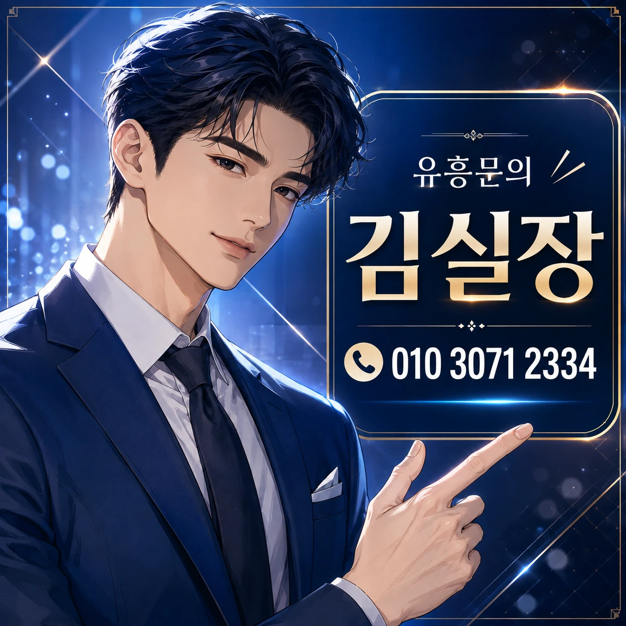 시흥노래방 김실장 컨시어지 상담 카드