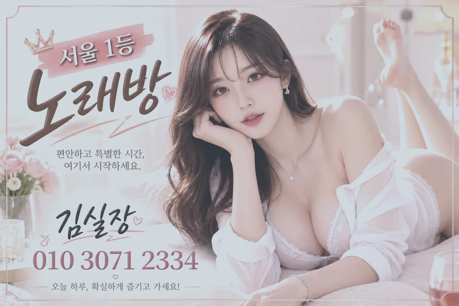 여의도노래방 라운지 분위기와 상담 안내 이미지